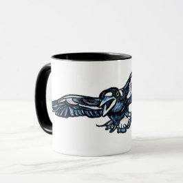 Taza Mugre magpie ardiente