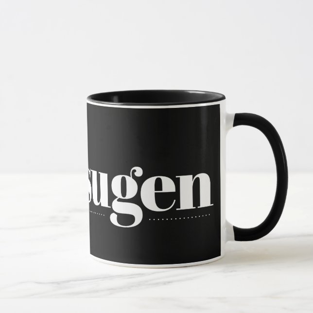 Taza Mugre negra de Kaffesugen (Derecha)