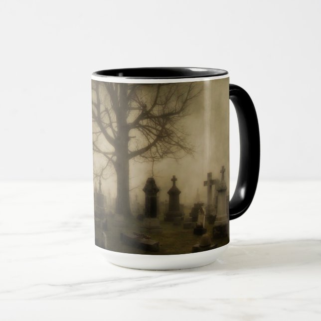 Taza Mugre nocturno de Halloween (Anverso derecho)