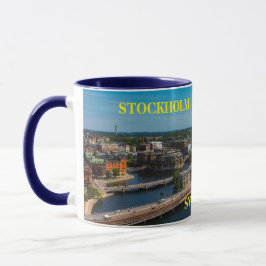 Taza Mugre Panorámica de Suecia de Estocolmo