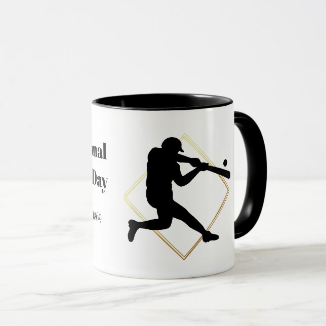 Taza Mugre por el Día del Béisbol Profesional (Anverso derecho)