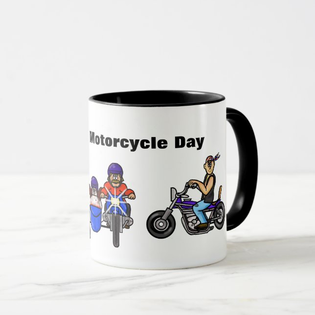 Taza Mugre por el Día Nacional de la Motocicleta (Anverso derecho)