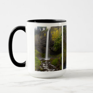 Taza Mugre por las cascadas del desfiladero del río Col