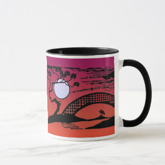 Taza Mugre puente nocturno