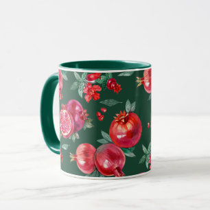 Taza Mugre verde granate