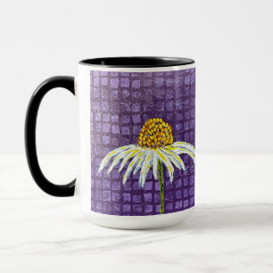 Taza Mugre violeta de contraluz