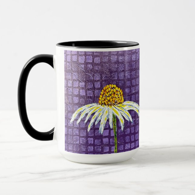 Taza Mugre violeta de contraluz (Izquierda)