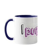 Mugs con Navidades de "yo púrpura"