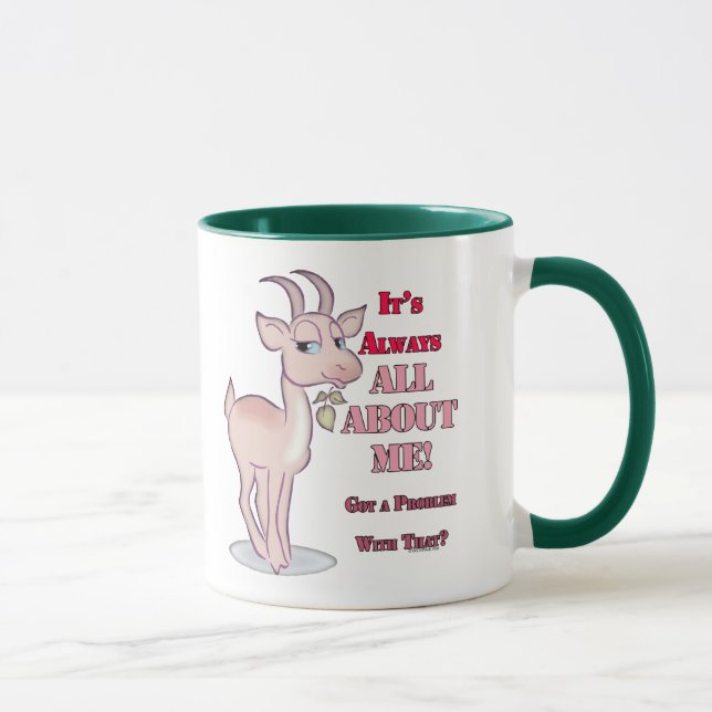 Taza Mugs de cabra y Drinkware de cabra (Derecha)
