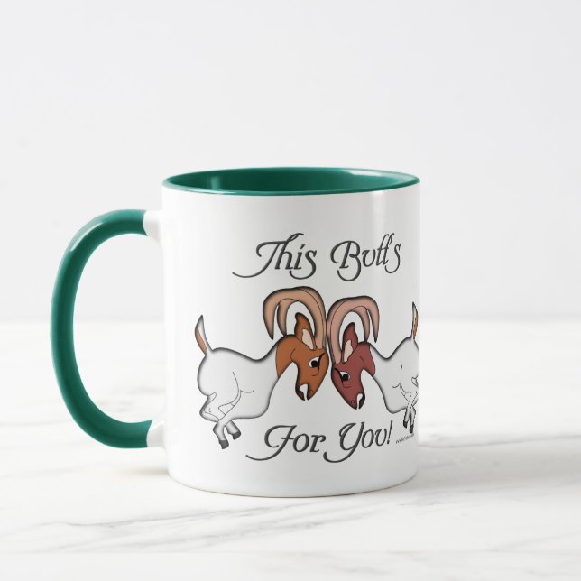 Taza Mugs de cabra y Drinkware de cabra (Izquierda)