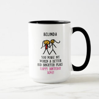 Taza Mugs de cumpleaños personalizados | Regalo de cump