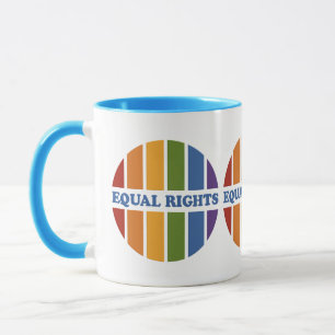 Taza Mugs de Derechos Iguales - elegir estilo