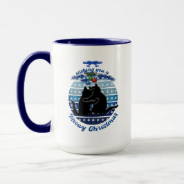 Taza Mugs de gatos navidades, Navidades gatos
