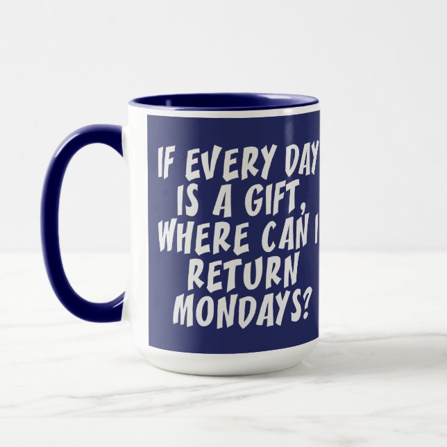 Taza Mugs de lunes (Izquierda)