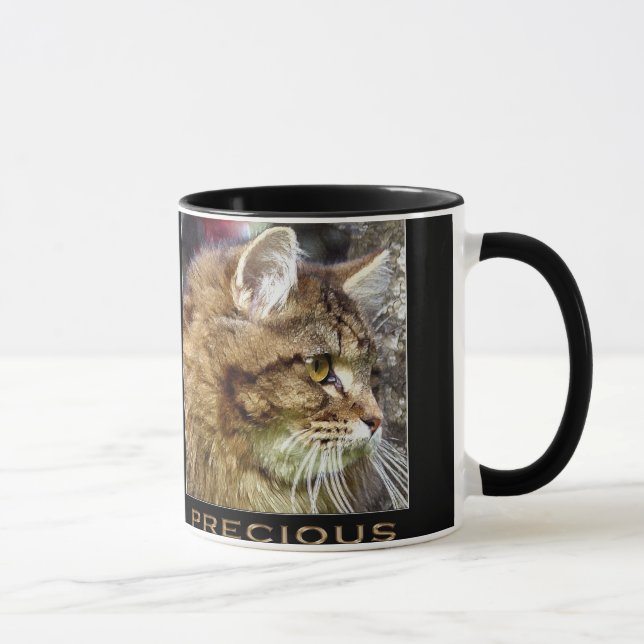 Taza Mugs de regalo Fluffy TABBY KITTEN (Derecha)