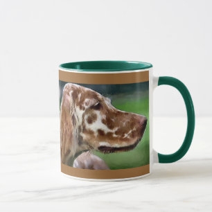 Taza Mugs de Regalos de Arte de Setter Inglés