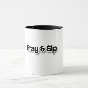 Taza Mugs de rezo y sip