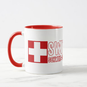Taza Mugs de SUIZA - elegir estilo y color