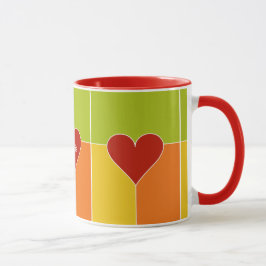 Taza Mugs en monograma del personalizado del patrón car
