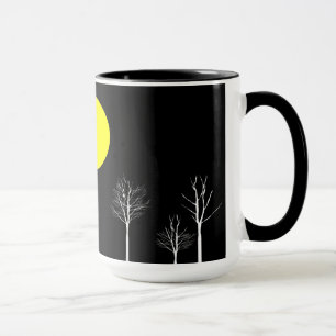 Taza Mugs nocturnos de la luna llena