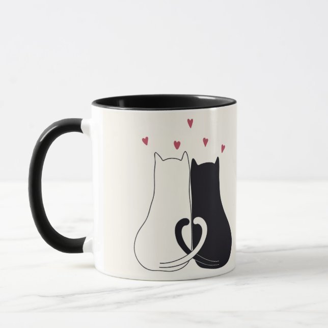 Taza Mugs únicos impresos para iluminar tu día (Izquierda)