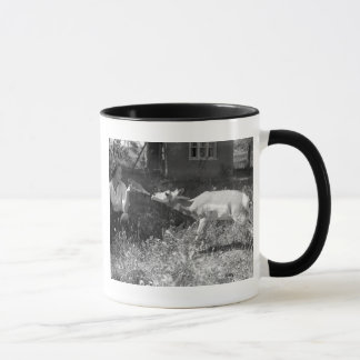 Taza Mujer botella-que alimenta un antílope