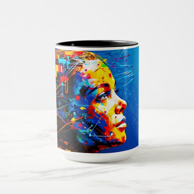 Taza Mujer cogitativa (Centro)