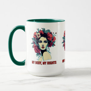 Taza Mujer con poder. Mi cuerpo, mis derechos