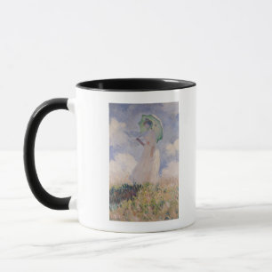 Taza Mujer de Claude Monet el   con el parasol dado