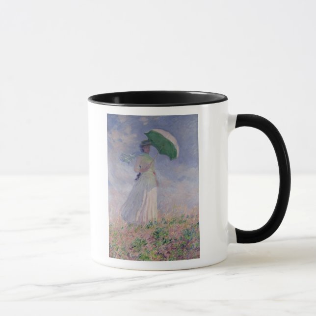 Taza Mujer de Claude Monet el | con un parasol dado (Derecha)