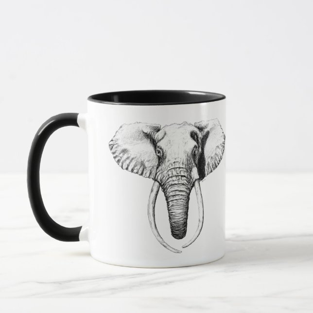 Taza Mujer Elefante de la Fe (Izquierda)