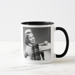 Taza Mujer en un casquillo