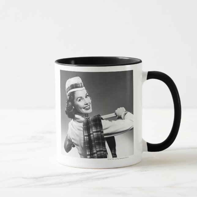 Taza Mujer en un casquillo (Derecha)