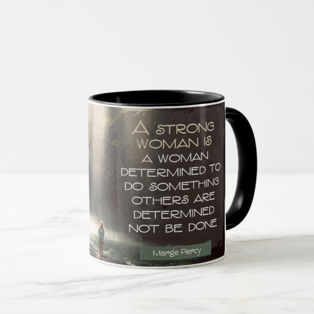 Taza Mujer fuerte de Marge Piercy (Anverso derecho)