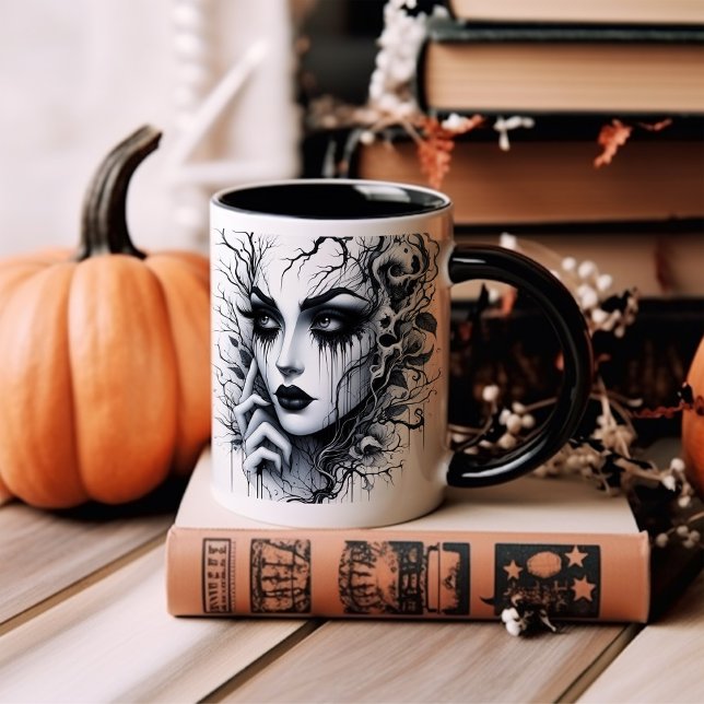Taza Mujer gótica (Subido por el creador)