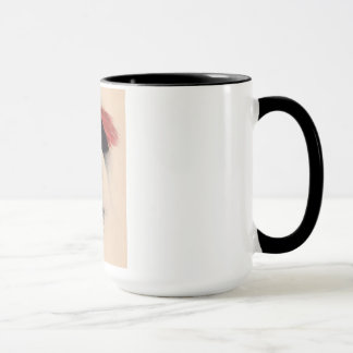 Taza Mujer hermosa que vota - moda del sufragio del