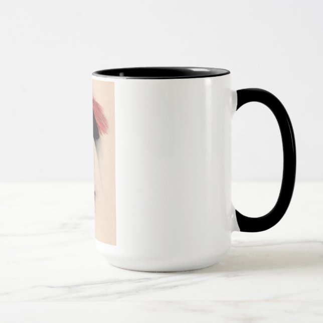 Taza Mujer hermosa que vota - moda del sufragio del (Derecha)