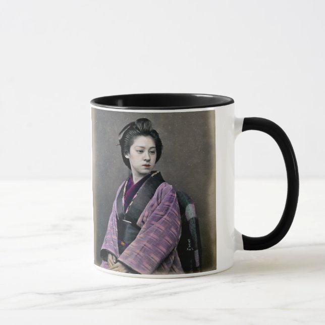 Taza Mujer japonesa de 1870 (Derecha)