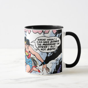 Taza Mujer Maravilla Con Chica Maravilla