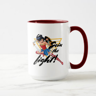 Taza Mujer Maravilla Con Espada - Únete A La Lucha