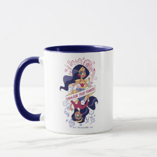 Taza Mujer Maravilla Desenmascara Tus Poderes