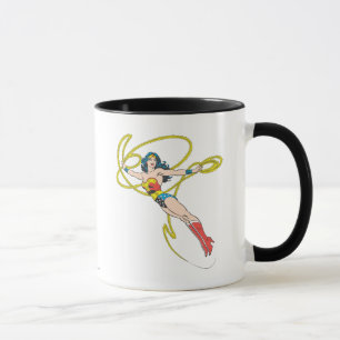 Taza Mujer Maravilla sostiene Lasso 4