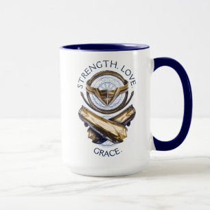 Taza Mujer Maravilla Tiara, Lasso y Pulseras