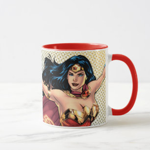 Taza Mujer Maravilla usando Cabo