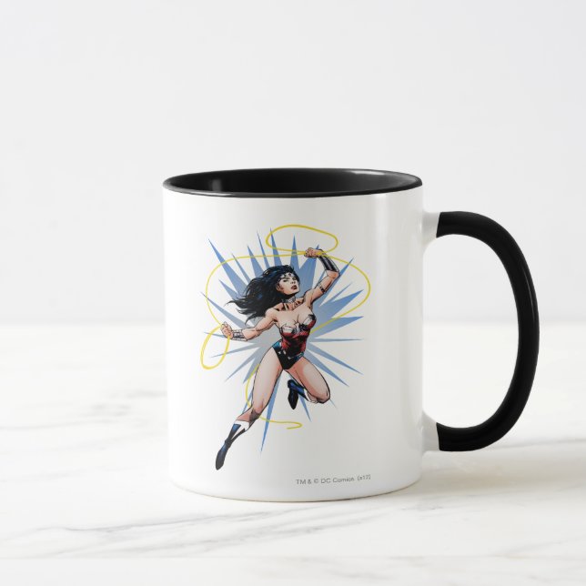Taza Mujer Maravilla y Lasso de la Verdad (Derecha)