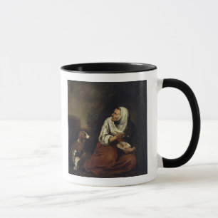 Taza Mujer mayor con el perro
