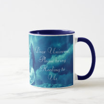 Mujer mítica envía oraciones al universo