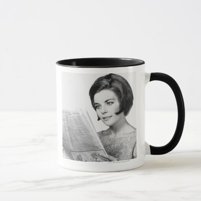 Taza Mujer Newpaper de lectura (Derecha)