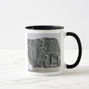 Taza Mujer que hace girar, período Neo-Elamite, c.700-