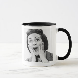 Taza Mujer que hace la cara